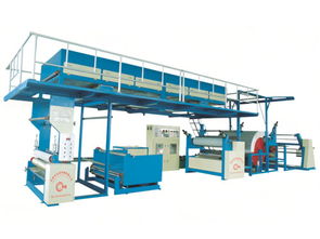 熱熔膠復(fù)合機(jī)對衛(wèi)生用品的上膠方式