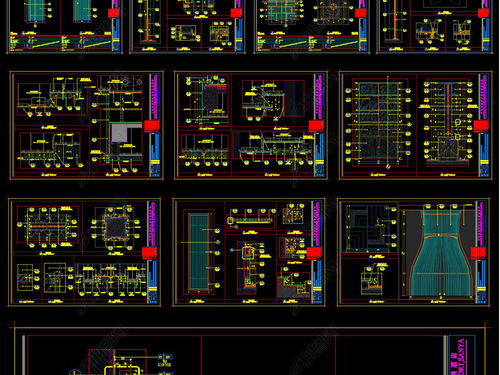 精品餐廳CAD施工圖、效果圖與平面設計圖集 從概念到實現的完整指南